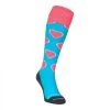 Brabo Socks Hearts – Aqua/Pink -Hockey Discount Store 318.08320.010 Socks Hearts Aqua Pink Aqua Pink 1