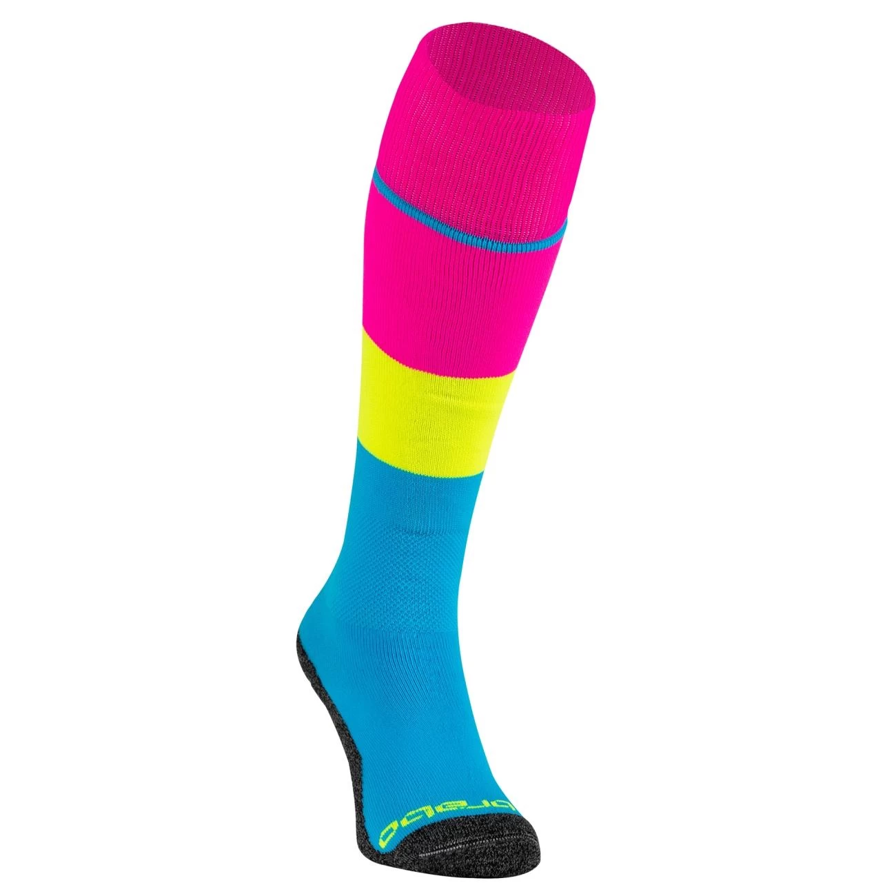 Brabo Socks Neon Colorblock 3 Brabo Socks Neon Colorblock
