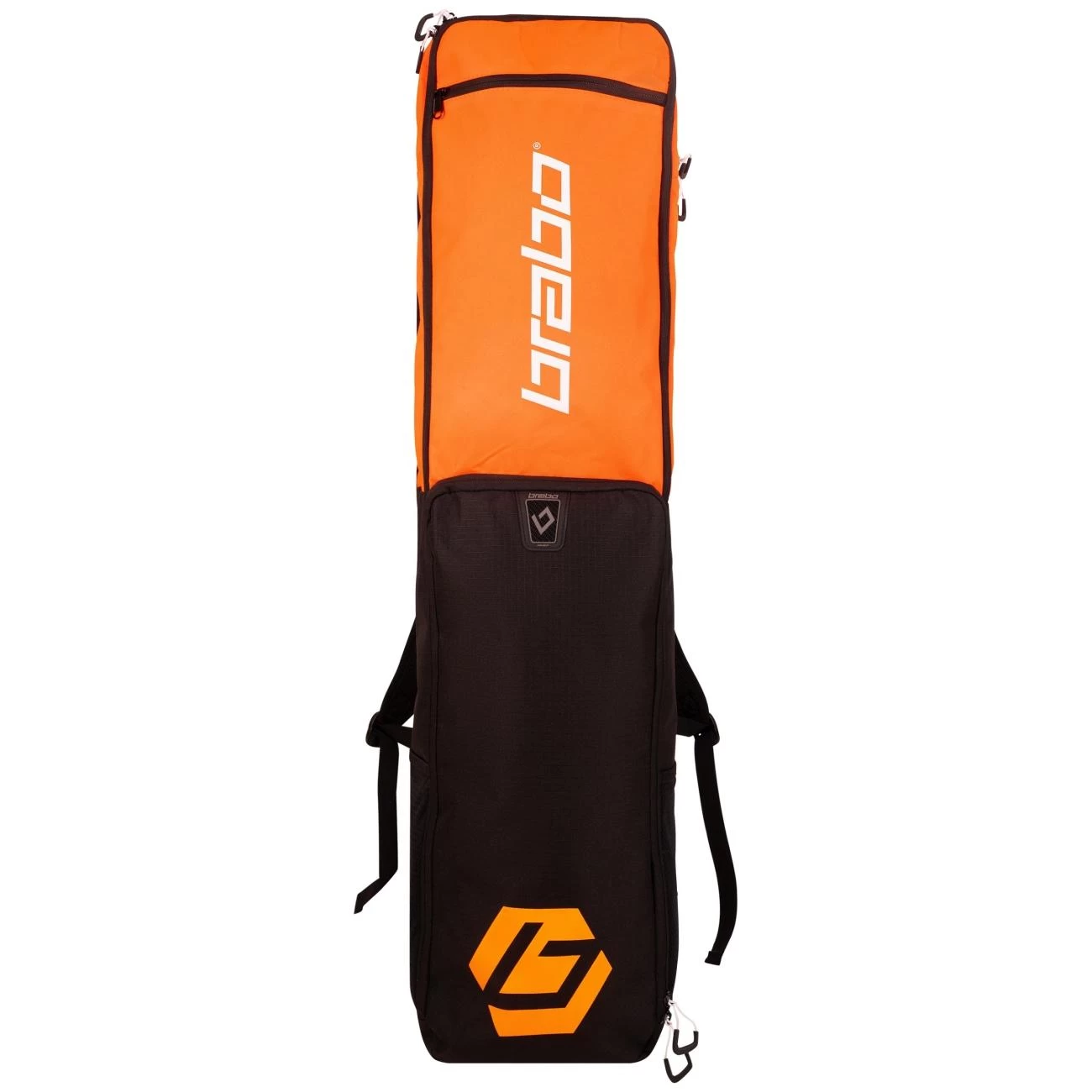 Brabo Stickbag Tribute – Grey/Orange 3 Brabo Stickbag Tribute – Grey/Orange