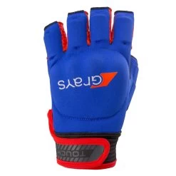 Grays Touch Glove Navy/Neon Red Left