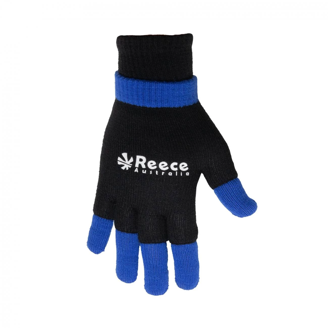 Reece Knitted Ultra Grip Glove 2 In 1 – Black/Royal 3 Reece Knitted Ultra Grip Glove 2 In 1 – Black/Royal
