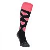 Brabo Socks Hearts – Black/Pink -Hockey Discount Store DSC 6722 hearts black pink