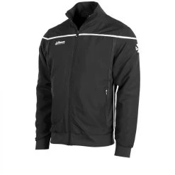 Reece Varsity Woven Jack Unisex – Black/White