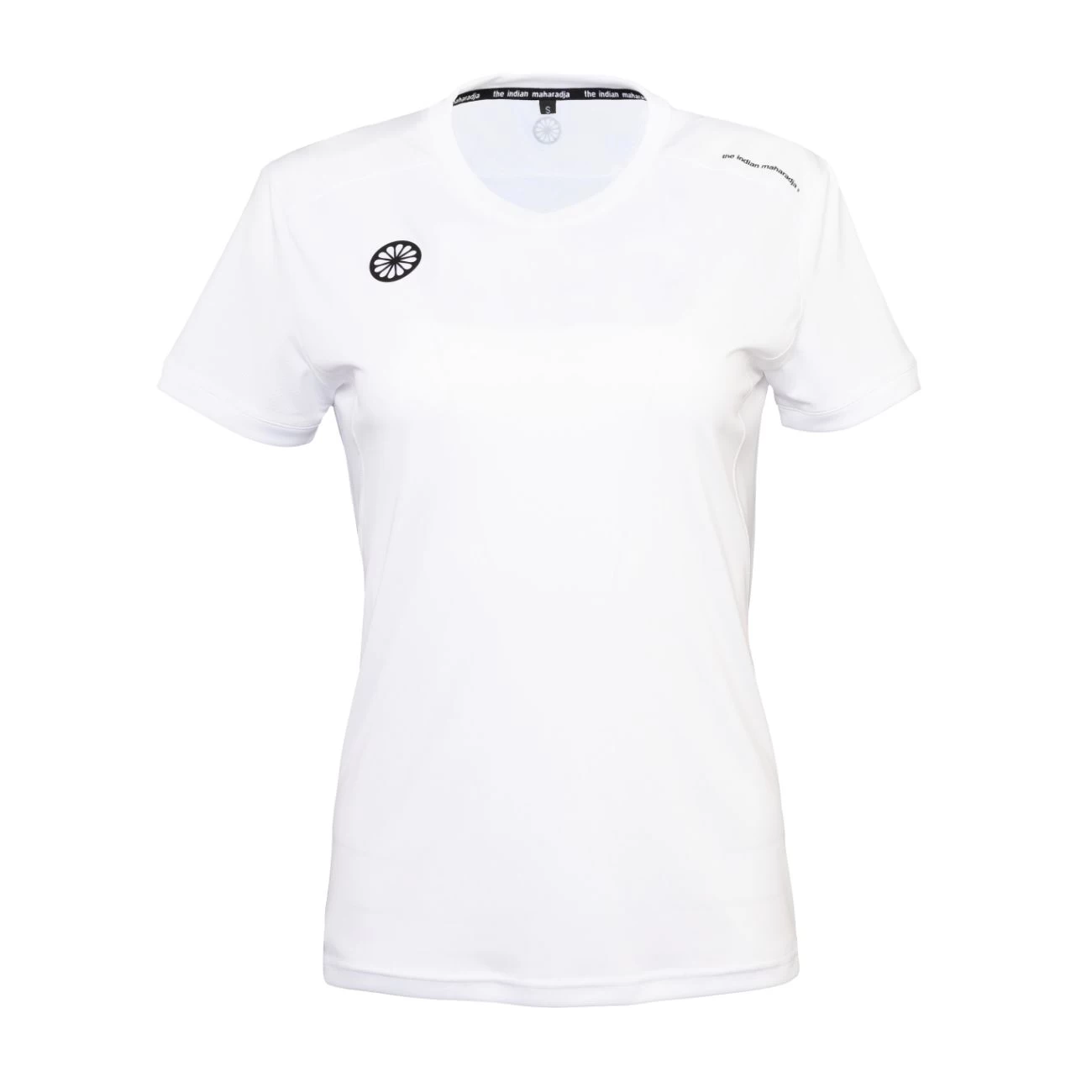 The Indian Maharadja Jaipur Performance Tee Women – White 3 The Indian Maharadja Jaipur Performance Tee Women – White