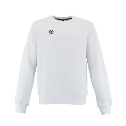 The Indian Maharadja Kota Men Basic Crew Sweater IM – White