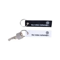 The Indian Maharadja Keyring Package [woven] – Black/White